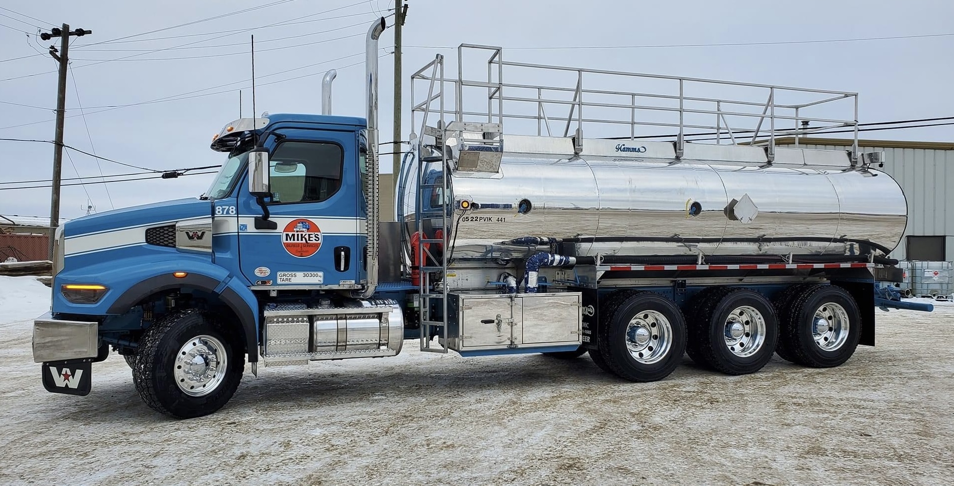 Tank Trucks  Mike's Oilfield Service